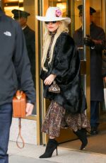 LADY GAGA Out in Thanksgiving Day in New York 11/24/2016