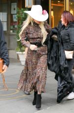 LADY GAGA Out in Thanksgiving Day in New York 11/24/2016