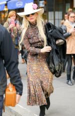LADY GAGA Out in Thanksgiving Day in New York 11/24/2016