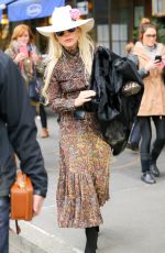 LADY GAGA Out in Thanksgiving Day in New York 11/24/2016