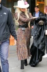 LADY GAGA Out in Thanksgiving Day in New York 11/24/2016