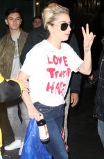 LADY GAGA Out Sporting a 