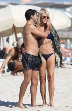 LAUREN FOSTER in Bikini on the Beach in Miami 11/20/2016