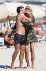 LAUREN FOSTER in Bikini on the Beach in Miami 11/20/2016