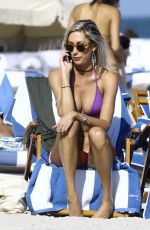 LAUREN STONER in Bikini on the Beach in Miami 11/20/2016