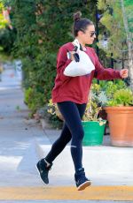 LEA MICHELE Out and About in Los Angeles 11/23/2016