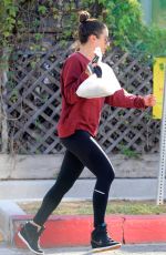 LEA MICHELE Out and About in Los Angeles 11/23/2016