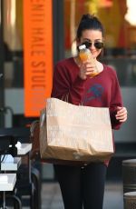 LEA MICHELE Out for Lunch in Beverly Hills 11/21/2016