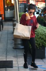LEA MICHELE Out for Lunch in Beverly Hills 11/21/2016