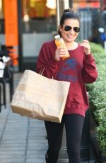 LEA MICHELE Out for Lunch in Beverly Hills 11/21/2016