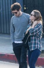 LEIGHTON MEESTER and ADAM BRODY Out for Breakfast in Silverlake 10/31/2016