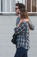 LEIGHTON MEESTER and ADAM BRODY Out for Breakfast in Silverlake 10/31/2016