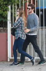 LEIGHTON MEESTER and ADAM BRODY Out for Breakfast in Silverlake 10/31/2016