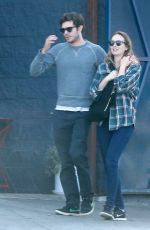 LEIGHTON MEESTER and ADAM BRODY Out for Breakfast in Silverlake 10/31/2016