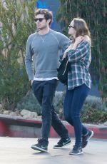 LEIGHTON MEESTER and ADAM BRODY Out for Breakfast in Silverlake 10/31/2016