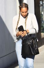 LEONA LEWIS Shopping at Intermix in Beverly Hills 11/22/2016