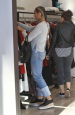 LEONA LEWIS Shopping at Intermix in Beverly Hills 11/22/2016