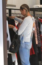 LEONA LEWIS Shopping at Intermix in Beverly Hills 11/22/2016