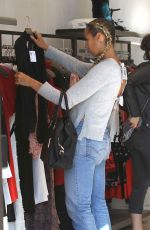 LEONA LEWIS Shopping at Intermix in Beverly Hills 11/22/2016