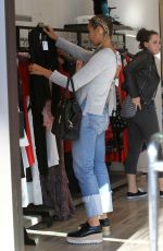 LEONA LEWIS Shopping at Intermix in Beverly Hills 11/22/2016