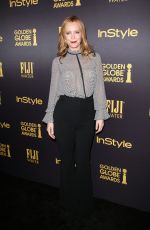 LESLIE MANN at HFPA & Instyle’s Celebration of Golden Globe Awards Season in Los Angeles 11/10/2016