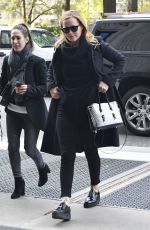 LESLIE MANN Out and About in New York 11/21/2016