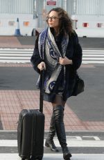LILLY BECKER at Heathrow Airport in London 11/26/2016