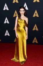 LILY COLLINS at AMPAS’ 8th Annual Governors Awards in Hollywood 11/12/2016