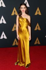 LILY COLLINS at AMPAS’ 8th Annual Governors Awards in Hollywood 11/12/2016