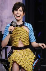 LILY COLLINS at AOL Build Speaker Series in New York 11/15/2016