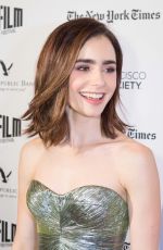 LILY COLLINS at Rules Don