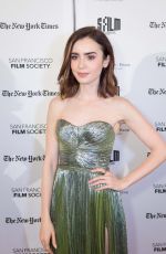 LILY COLLINS at Rules Don