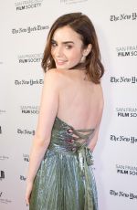 LILY COLLINS at Rules Don