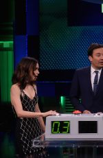 LILY COLLINS at Tonight Show Starring Jimmy Fallon 11/09/2016