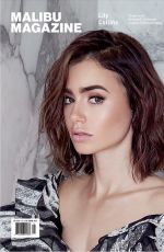 LILY COLLINS in Malibu Magazine, December 2016 Issue