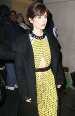 LILY COLLINS Leaves AOL Studios in New York 11/15/2016