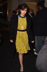 LILY COLLINS Leaves AOL Studios in New York 11/15/2016