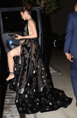 LILY COLLINS Night Out in New York 11/02/2016