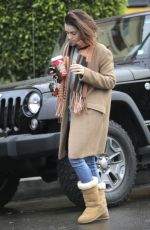 LILY COLLINS Out and About in Los Angeles 11/26/2016