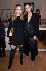 LILY DONALDSON, SUKI WATERHOUSE, GEORGIA MAY JAGGER and GIGI HADID at Stuart Weitzman VIP Dinner in London 11/14/2016