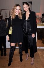 LILY DONALDSON, SUKI WATERHOUSE, GEORGIA MAY JAGGER and GIGI HADID at Stuart Weitzman VIP Dinner in London 11/14/2016