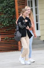 LILY-ROSE DEPP Out for Lunch with Friends in Studio City 11/26/2016