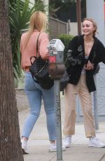 LILY-ROSE DEPP Out for Lunch with Friends in Studio City 11/26/2016