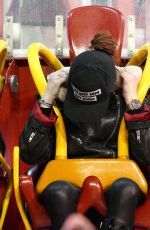 LINDSAY LOHAN at Winter Wonderland in Hyde Park in London 11/20/2016