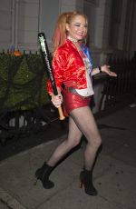 LINDSAY LOHAN Leaves Albert