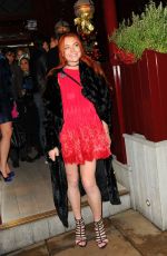 LINDSAY LOHAN Leaves Lou Lou
