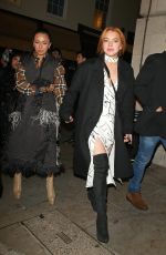 LINDSAY LOHAN Leaves Loulou