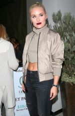 LINDSEY VONN at Catch LA in West Hollywood 11/05/2016