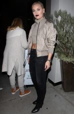 LINDSEY VONN at Catch LA in West Hollywood 11/05/2016