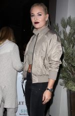 LINDSEY VONN at Catch LA in West Hollywood 11/05/2016
